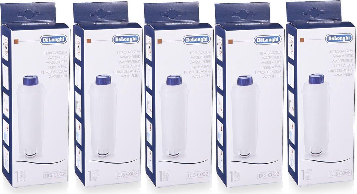 De'Longhi - ECAM serie Waterfilter - 5 stuks - Waterfilter voor koffiemachine
