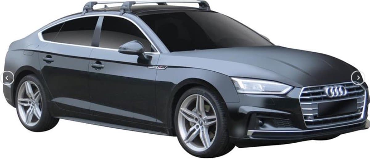 Audi A5 Sportback 5drs Coupe 2017 - heden Premium Dakdrager Zwart Whispbar Auto Exterieur Accessoires