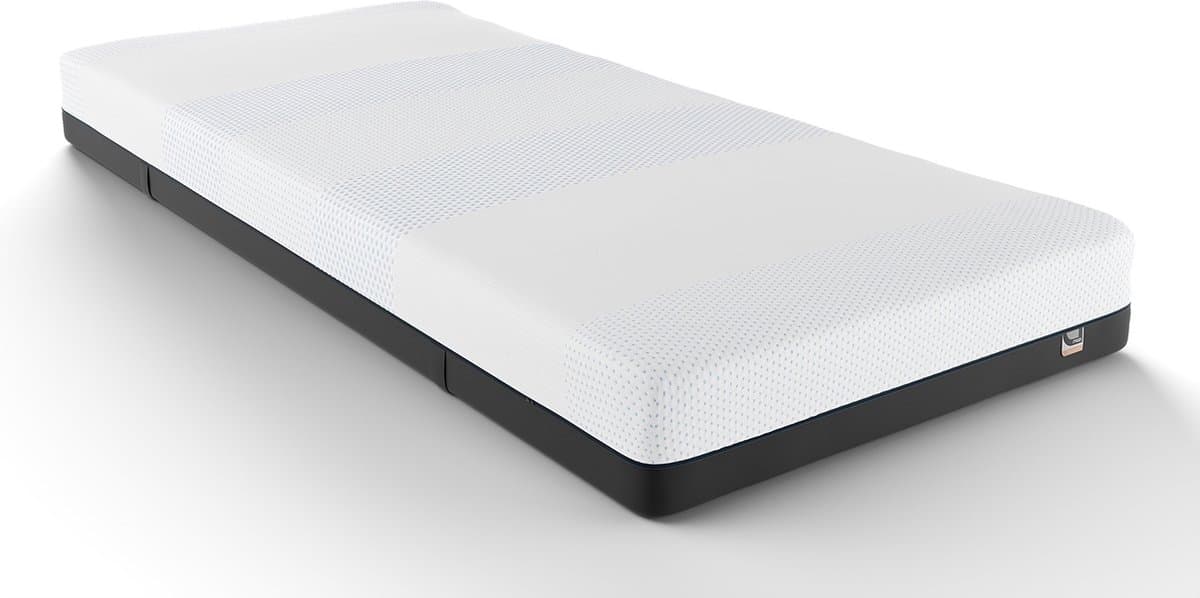 Maxi Plus Pure 200 Matras 160x200 cm - Traagschuim Matras - Tweepersoonsmatras - 7 Zonen - Pocketvering - Dikte: 21 cm - H4