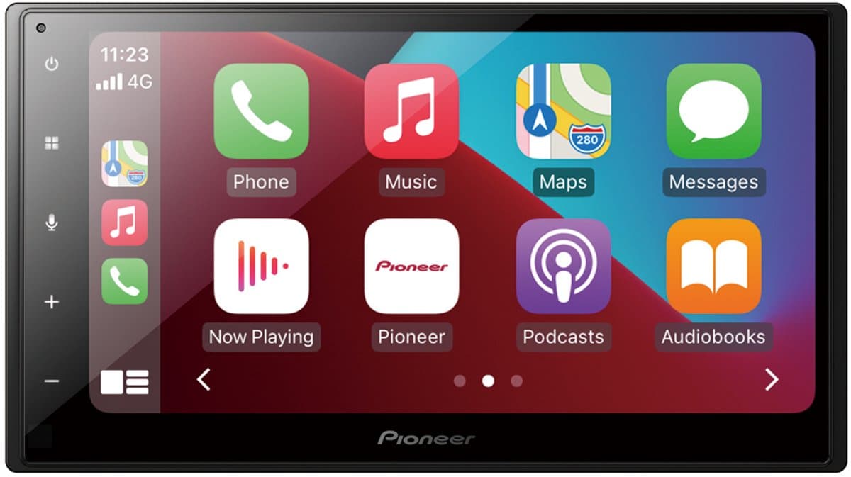 Pioneer SPH-DA160DAB | 6,8″ multimedia autoradio | Apple CarPlay | Android Auto | DAB+ & Bluetooth | Inclusief DAB+ Antenne