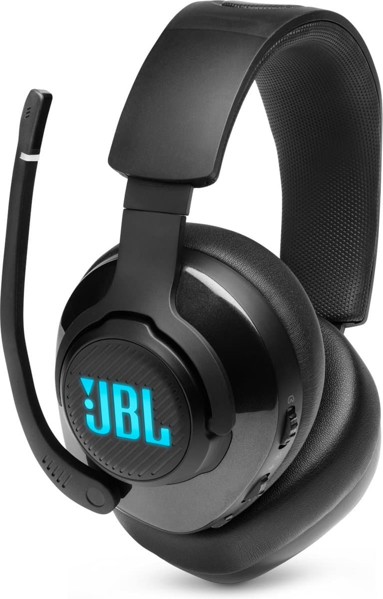 JBL Quantum 400 - USB Gaming Headset - Over-ear met Afneembare Microfoon - JBL Quantum Surround via Quantum Engine - RGB Verlichting - PC & PlayStation - Zwart