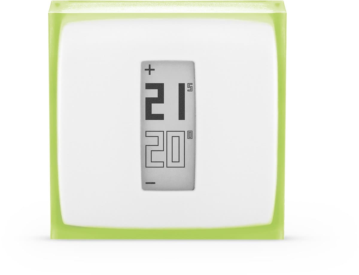 Netatmo Slimme Thermostaat Modulerend - Smart Thermostaat voor CV - Draadloos - Wit