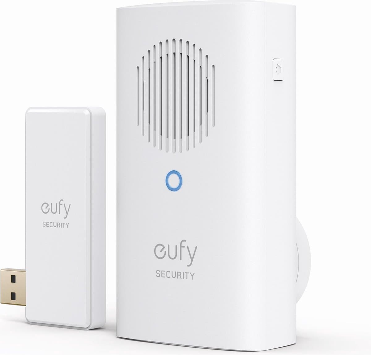 Eufy Deurbelgong Uitbreiding - Deurbel Chime - 8 Melodieën - Instelbaar Volume - Werkt met Homebase 2 en 3