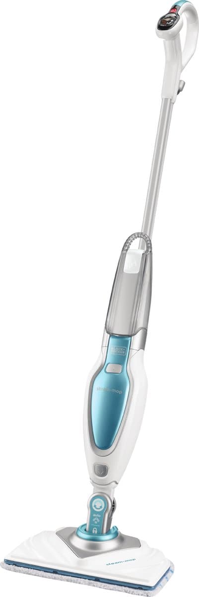 Black & Decker STEAM MOP™ DELUXE met deltavoet en digitale AutoSelect™ technologie in de handgreep