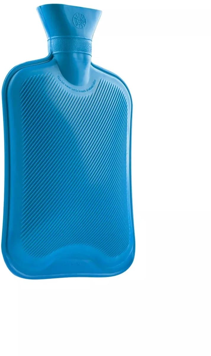 Doodadeals® Kruik – Warmwaterkruik – Warmtekruik – Zonder Hoes – 2 Liter - Multikleur
