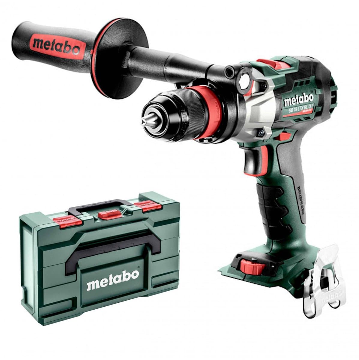 Metabo SB 18 LTX BL Q I - Klopboormachine - Accu - Borstelloze Motor - Veiligheidsschakelaar