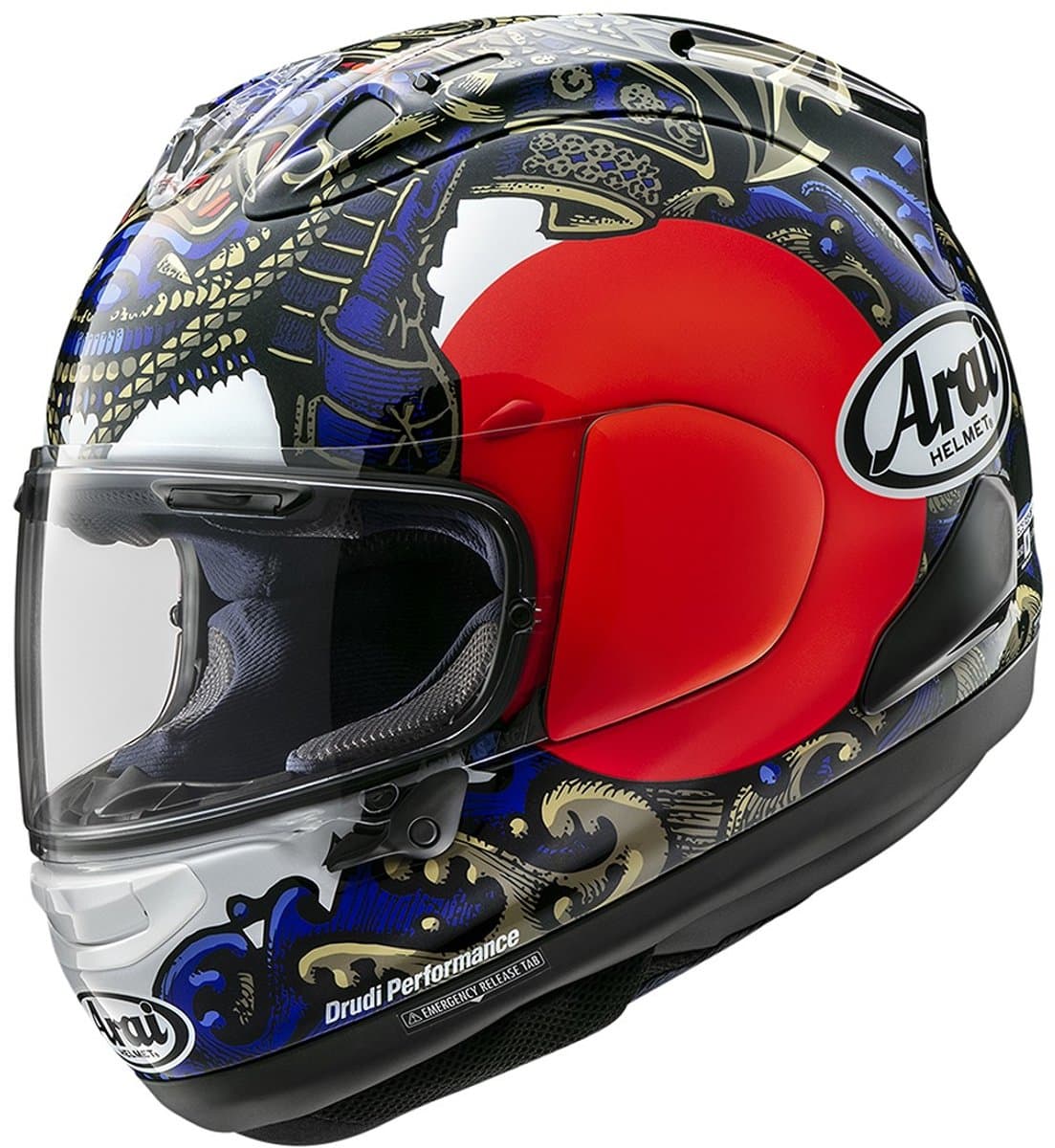 Arai RX-7V EVO Samurai Integraalhelm - Helm