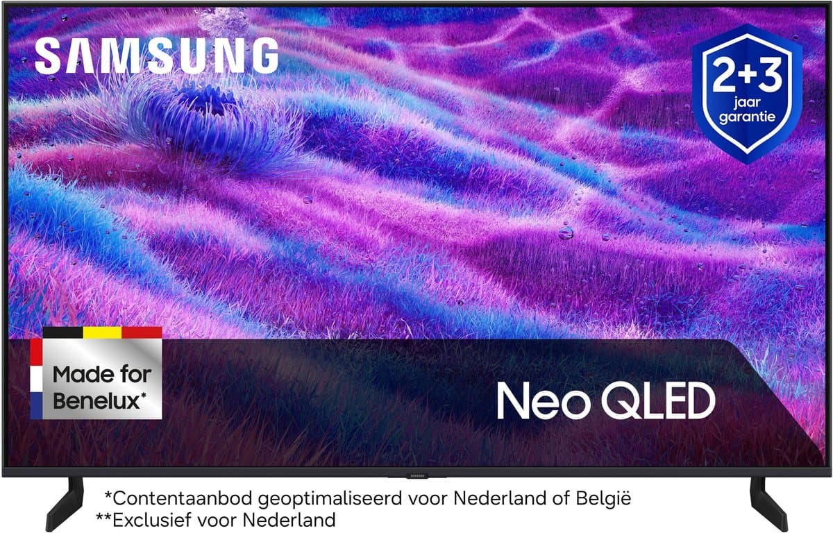 Samsung QE55QN80F - 55 inch - 4K Neo QLED - 2025 + 3 jaar extra garantie - Smart TV