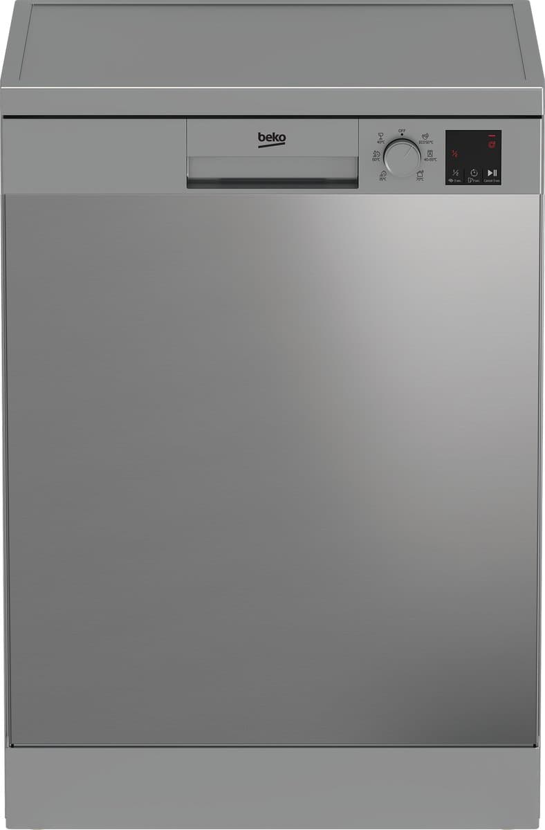 Beko DVN06430X - Vrijstaande Vaatwasser - 14 couverts - SelFit - Schuivende bestekbak
