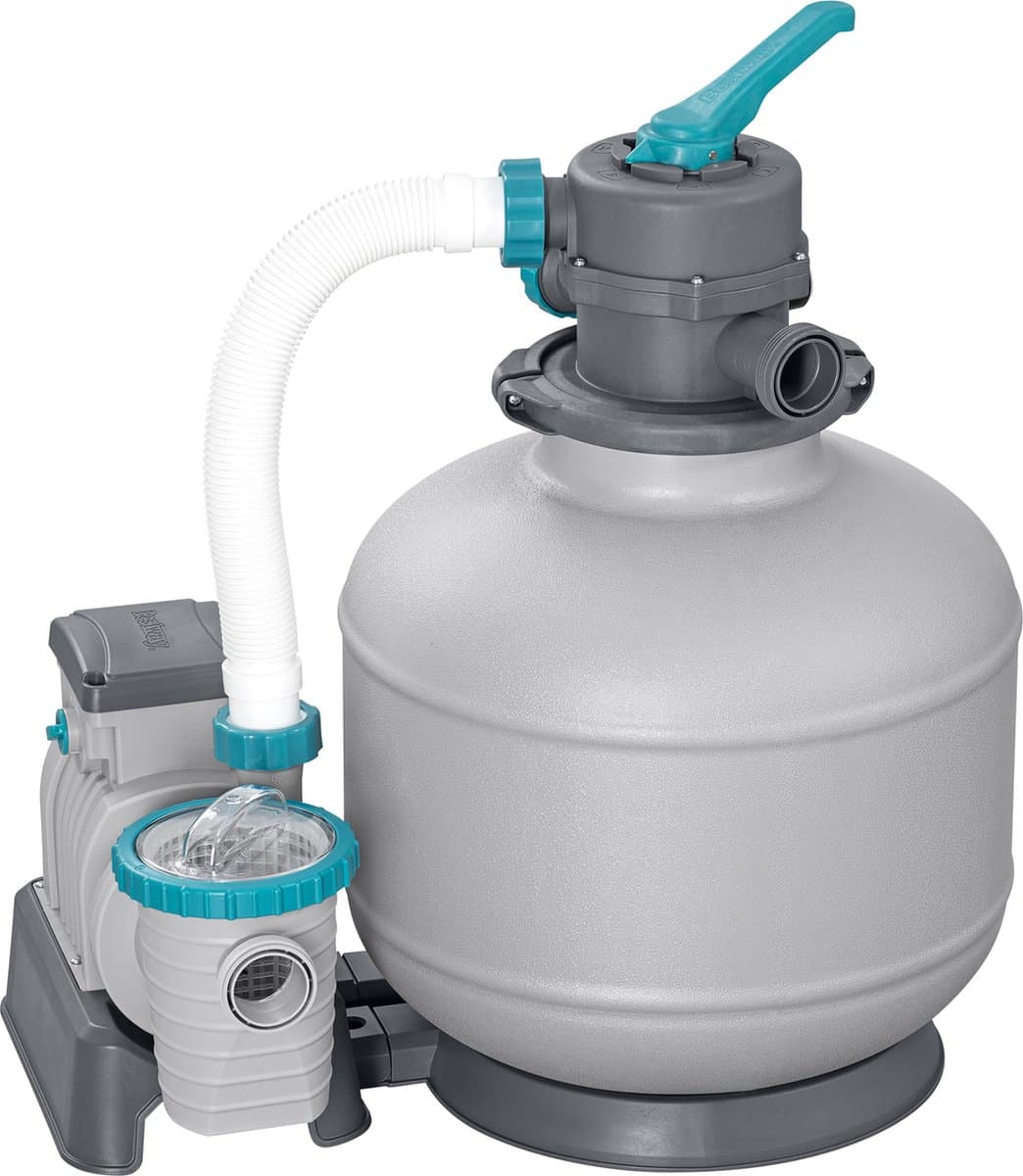 Bestway® 8.327 L Zandfilterpomp voor Bovengrondse Zwembaden