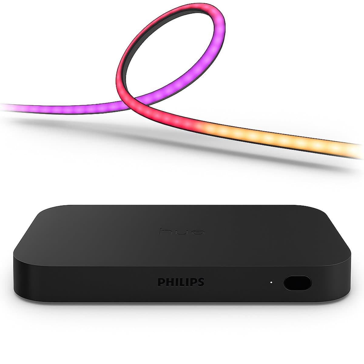 Philips Hue Entertainment Belevingspakket Voor 65 Inch Beeldscherm - Wit en Gekleurd Licht - Incl. 1 Hue HDMI Sync Box 8k (gen-2), 1 Hue LED Strip 65 Inch - Hue White and Color Ambiance Gradient