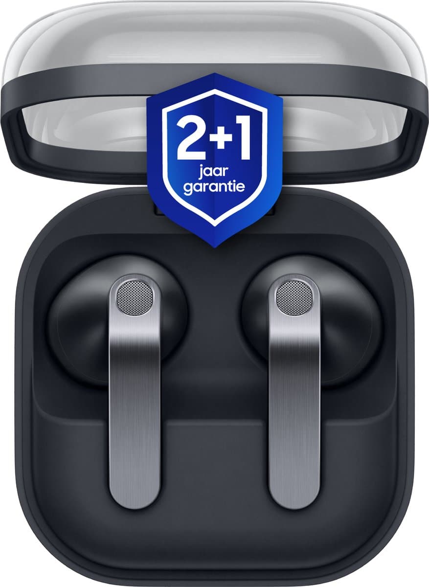 Samsung Galaxy Buds4 - Zwart + 1 jaar extra garantie