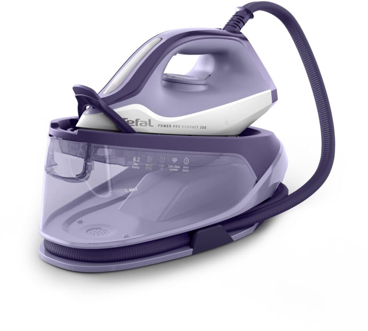 Tefal Power Pro Compact 200 SV6211 - Stoomgenerator - Ergonomisch - Krachtig - Antikalk