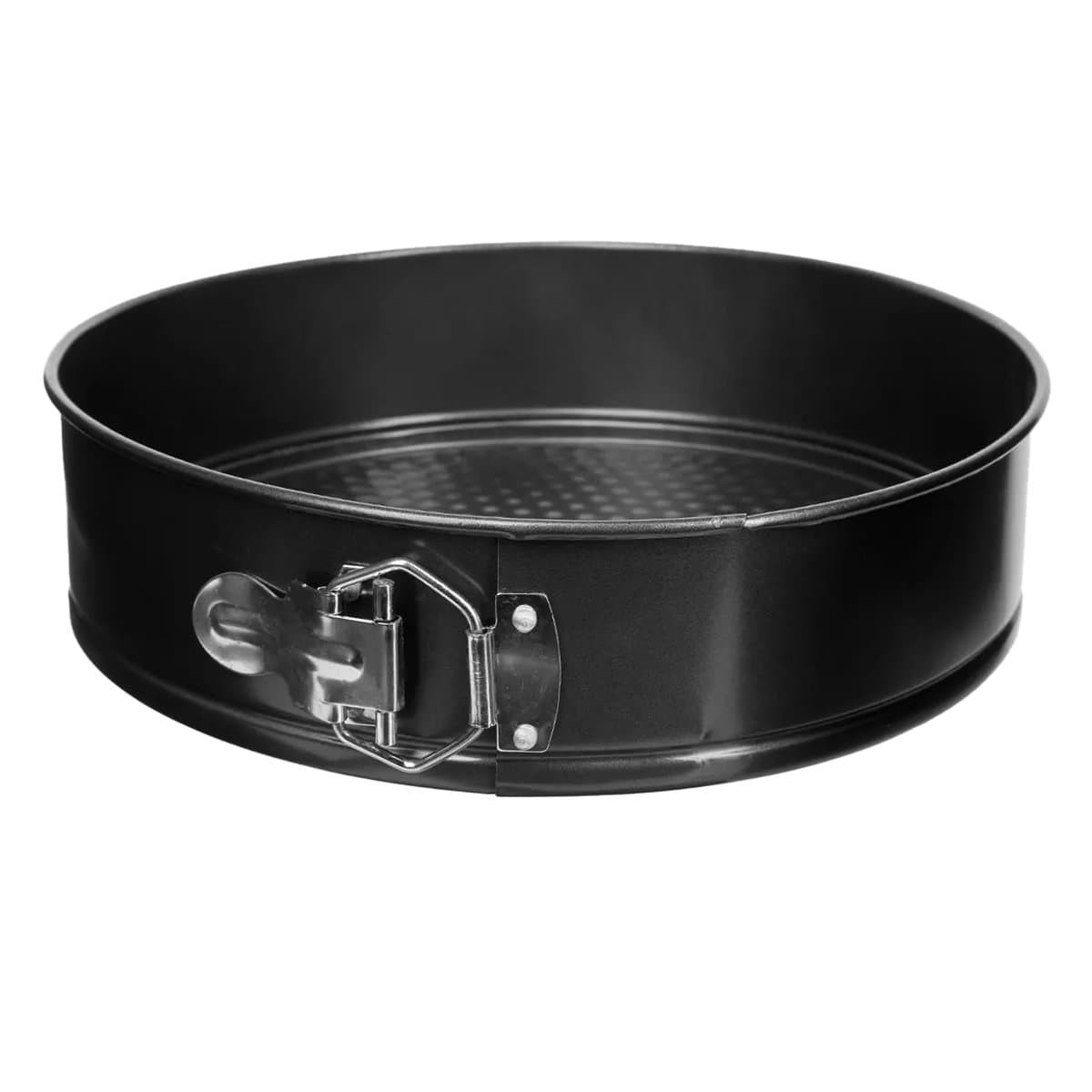 5five Taarten bakvorm/springvorm - metaal - zwart - 26 cm - rond - taarten bakken