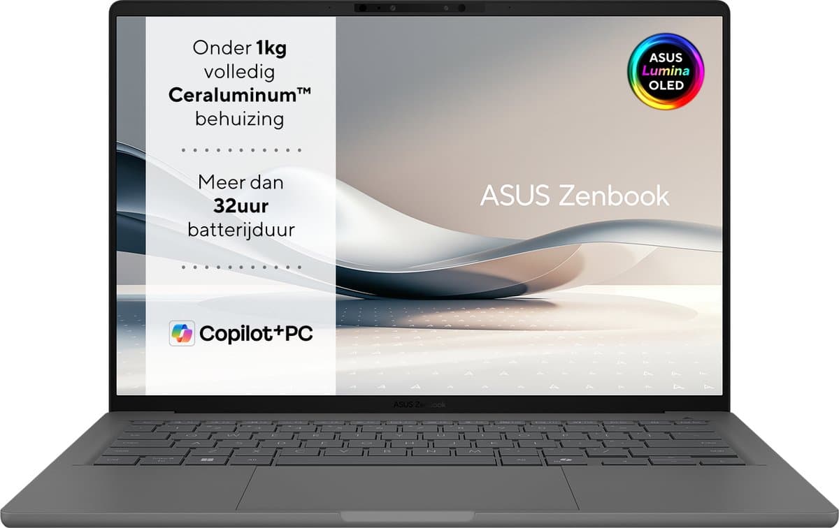 ASUS Zenbook A14 UX3407QA-QD220W - Copilot+ Laptop - 14 inch