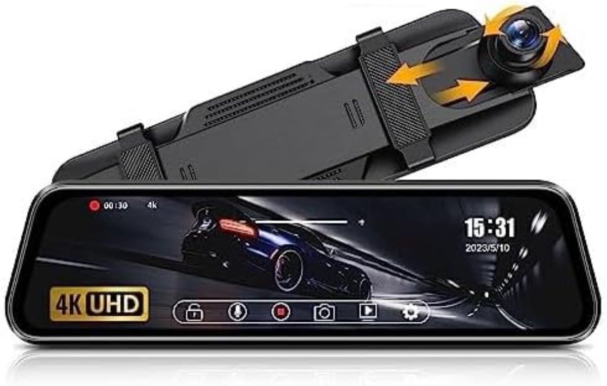 Dashcam voor auto voor en achter – Dual dashcam – Voor- en achtercamera – Autocamera – Full HD dashcam – Dashcam met nachtzicht – Dashcam met bewegingssensor – Groothoeklens – Parkeermodus – Loop recording – Dashcam met SD-kaart