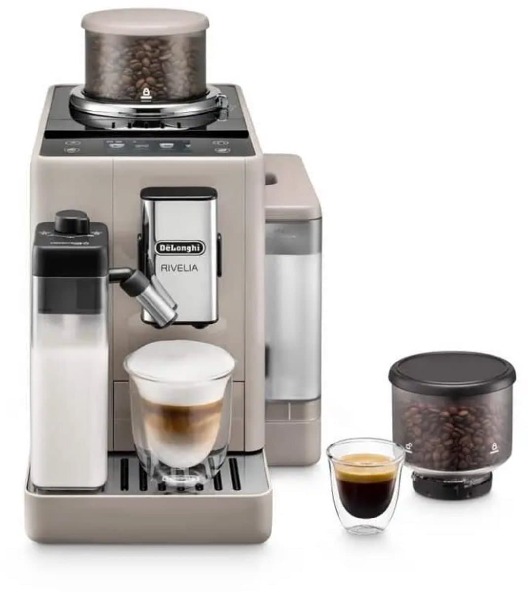 De'Longhi Rivelia EXAM440.55.BG - Volautomatische espressomachine - Beige