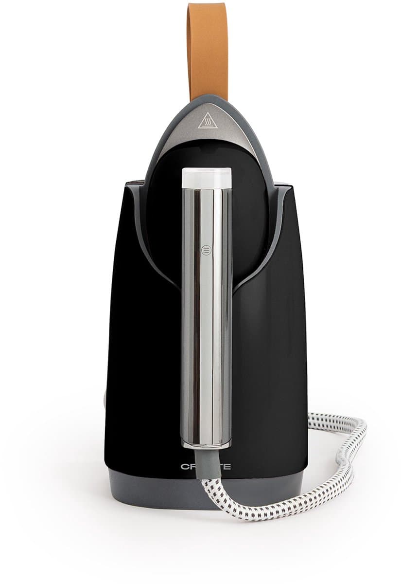 CREATE - Horizontaal en verticaal stoomstrijkijzer 800 ml met 4 strijkstanden - Zwart - IRON DUAL PRO