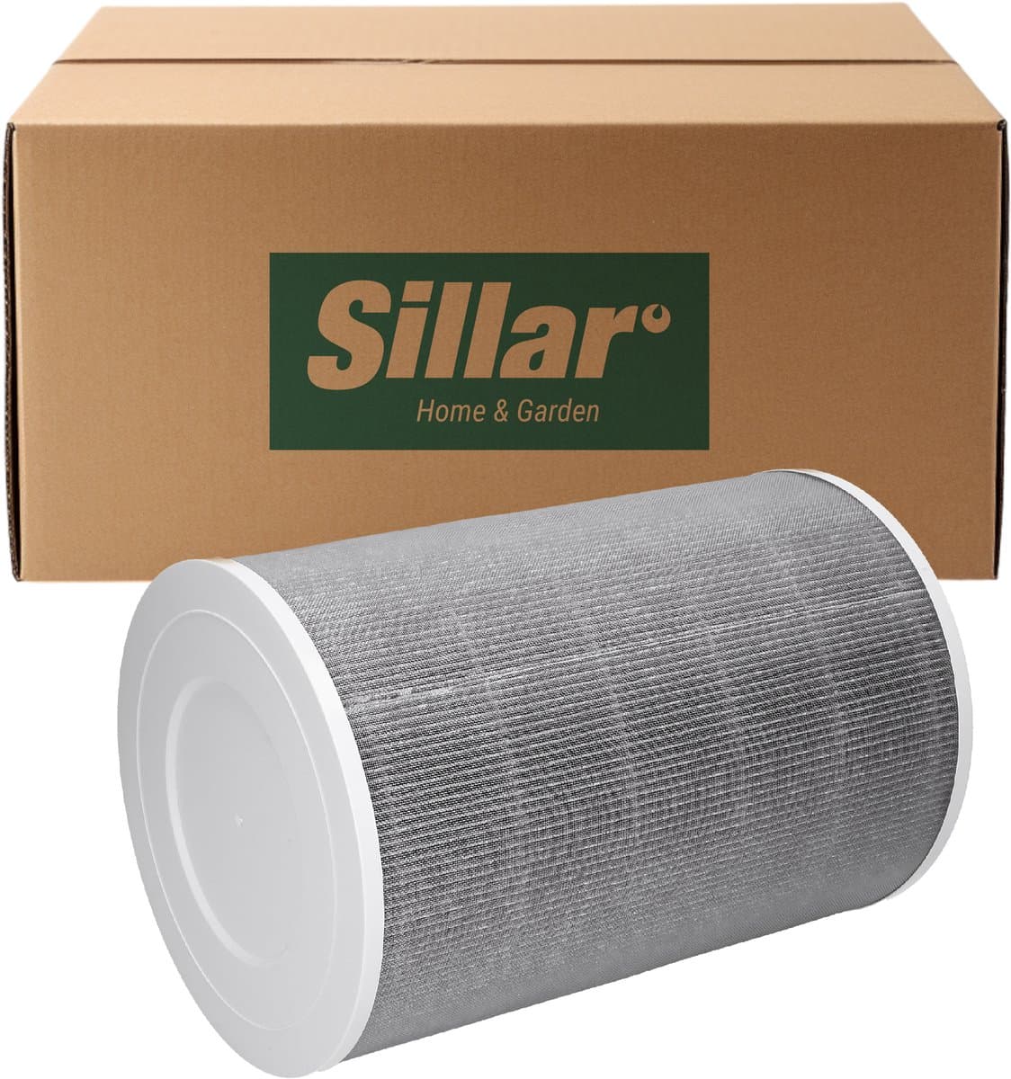 Sillar, HEPA-filter voor luchtreiniger, H13, antibacterieel, filter met actieve kool, geschikt voor Xiaomi Mi Purifier, vervanging voor Xiaomi Mi Purifier 2, voorzien van RFID-chip, 1 stuk