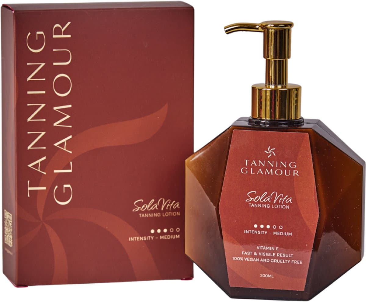 SolaVita Zelfbruiner Lotion | Natuurlijk Bruin Resultaat 6-7 Dagen | Zonder Handschoen