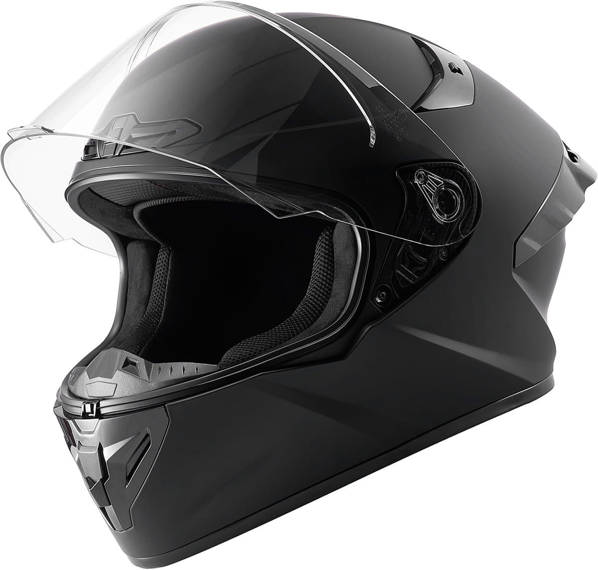 VEVOR Integraalhelm voor Motorrijders, Maat M, met Transparant Vizier, ECE 22.06 Gecertificeerd, Integraalhelm voor Mannen en Vrouwen, Integraalhelm met Bluetooth-Luidsprekercompartiment, Bromfietshelm, Zwart