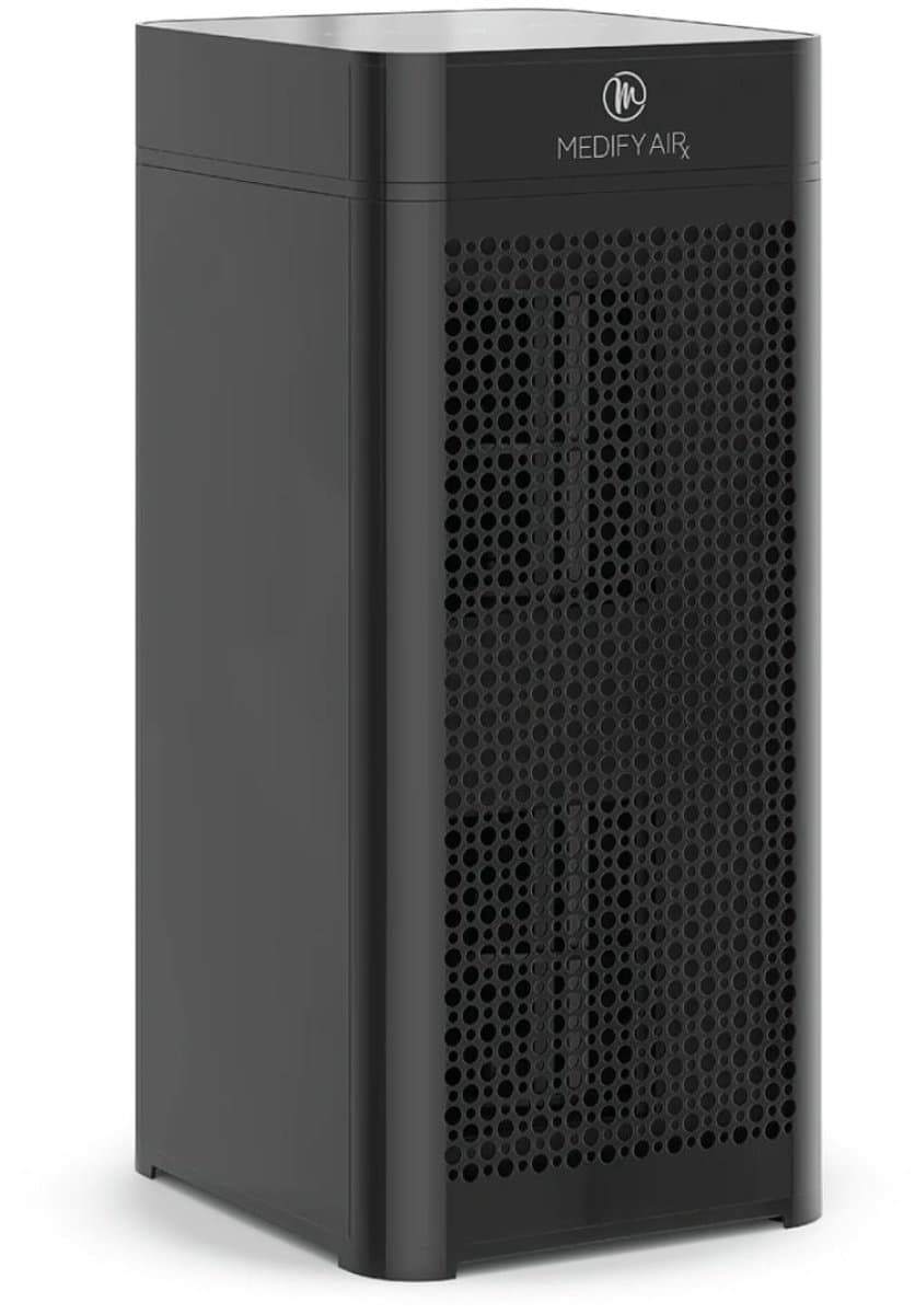 Medify Air MA-40 Luchtreiniger – 288 m³/u Air Purifier – HEPA H13 Filter & Touchscreen – Nachtmodus – Luchtfilter tegen Hooikoorts, Allergieën & Huisstofmijt – Zwart