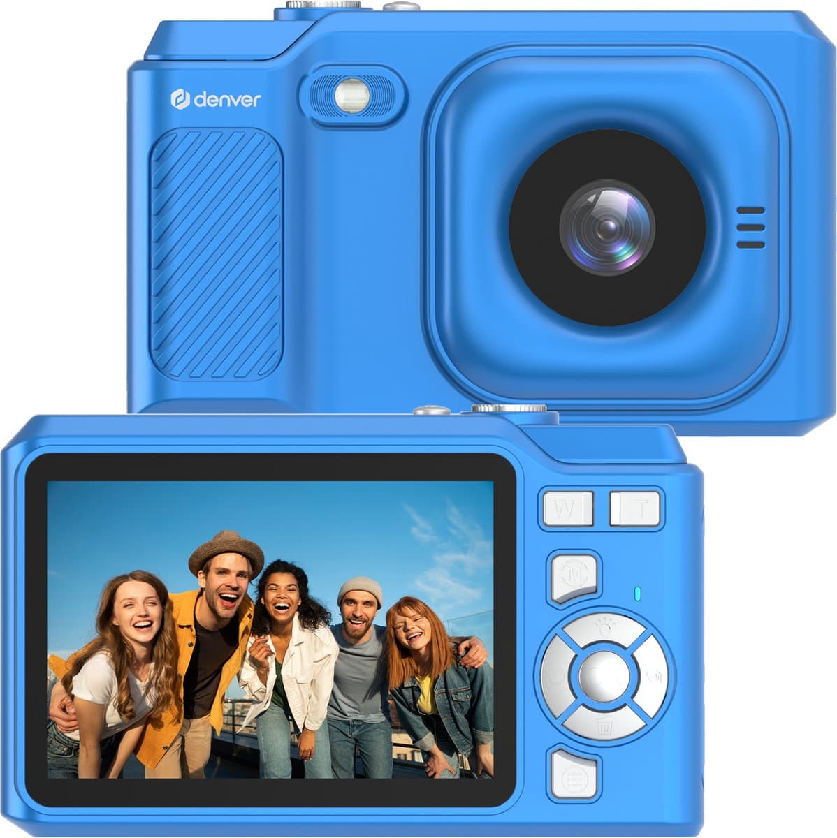 Denver Digitale Camera Full HD - 48MP - Vlog Camera - Foto & Video - Fototoestel - DCA4818BU
