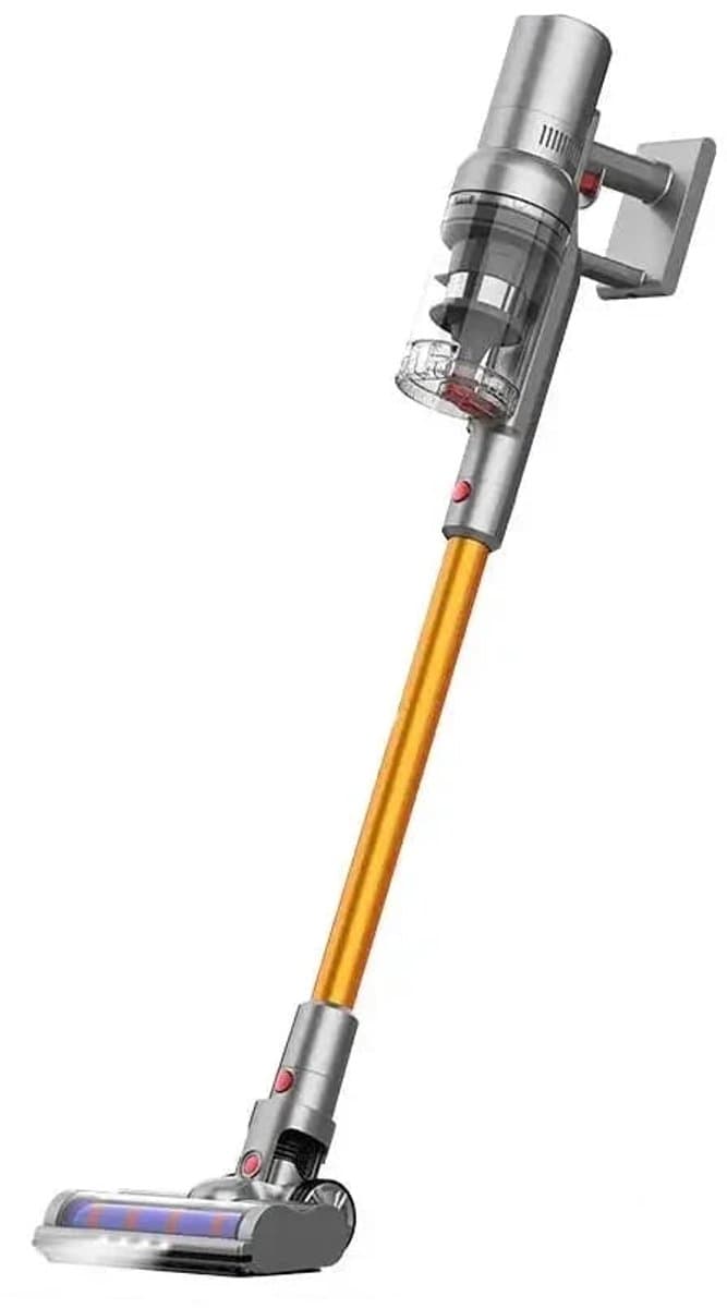 Handstofzuiger met Steel - Draadloze Stofzuiger - Zakloze Stofzuiger - Afneembare Kruimelzuiger - Draadloze Steelstofzuiger - Gouden