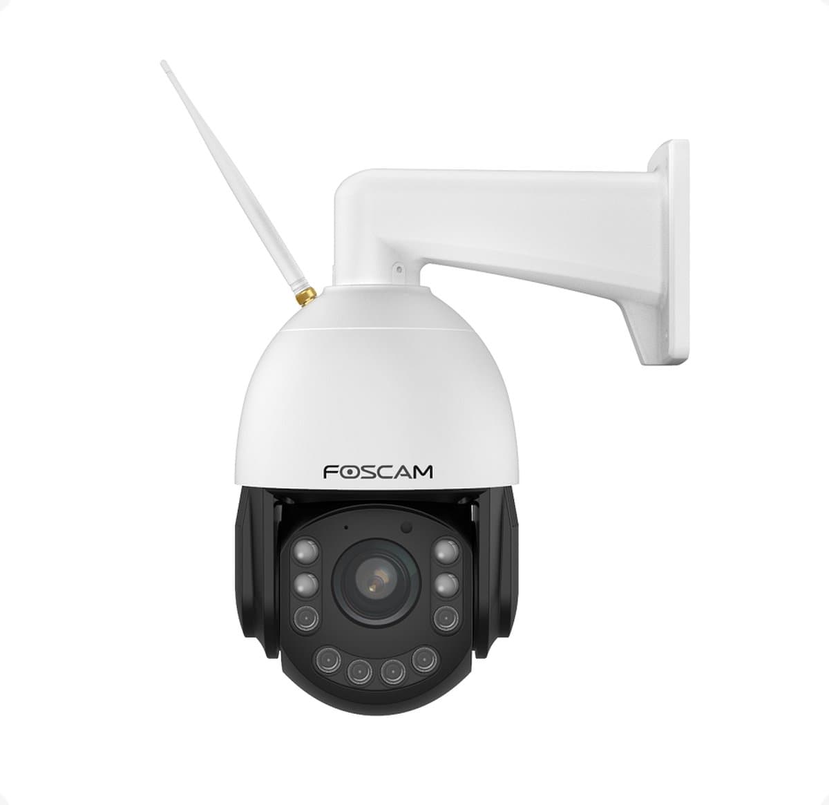 Foscam SD4H Beveiligingscamera - Buitencamera - 2K - Nachtzicht 200m - PTZ - Dual-Band - WiFi - 4MP - Wit