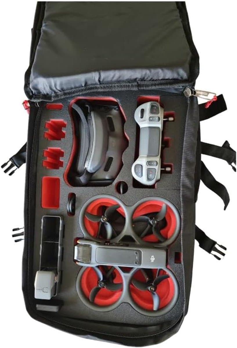 DJI Avata 2 Rugzak - Drone Tas - Drone Transport - Op Maat Gemaakt