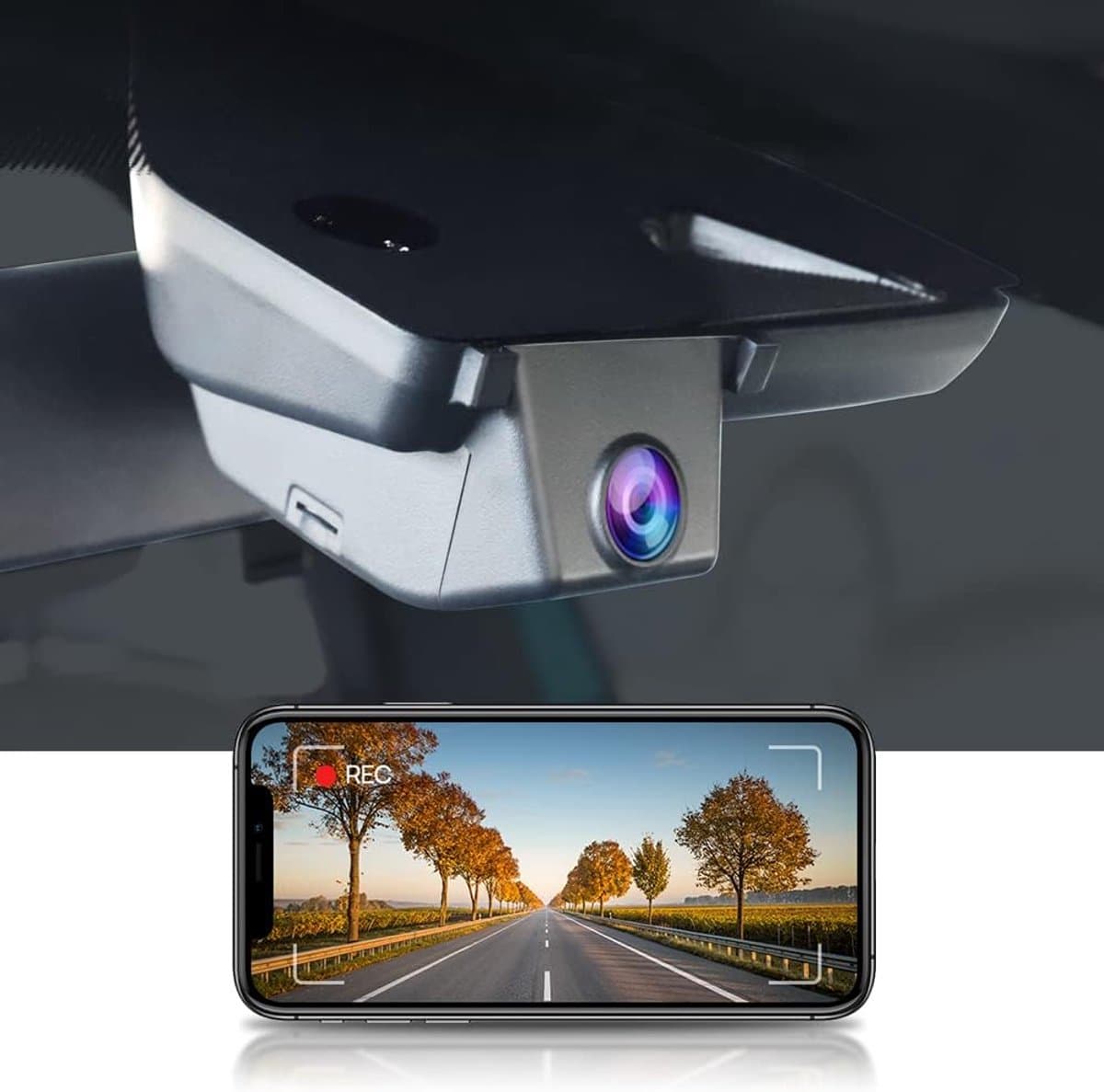 Dashcam Volkswagen ID.3 4K UHD – OEM Inbouw met WiFi, Nachtzicht en 64GB SD-kaart