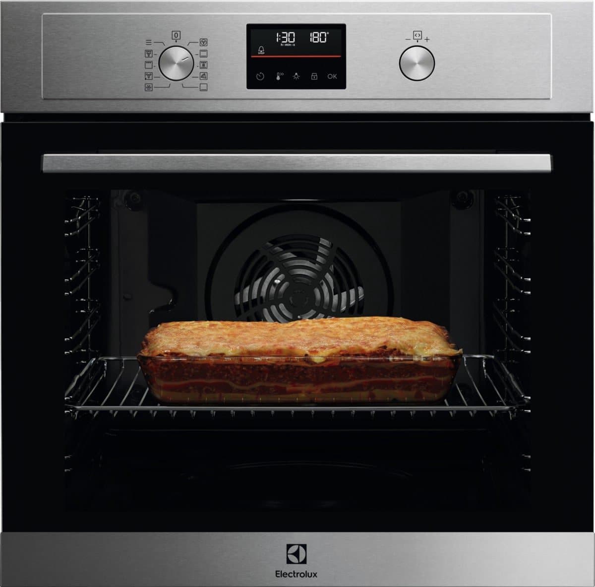 Electrolux EOF4P56X Inbouwoven – 72L – Pyrolyse – Heteluchtoven – SurroundCook – RVS - 60 cm