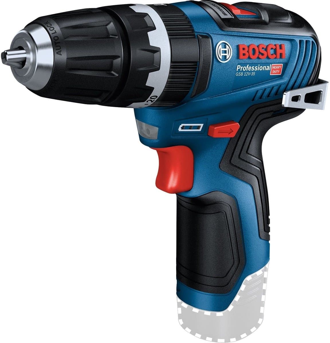 Bosch Professional GSB 12V-35 Accu klop-/schroefboormachine 12V Basic Body - 06019J9002