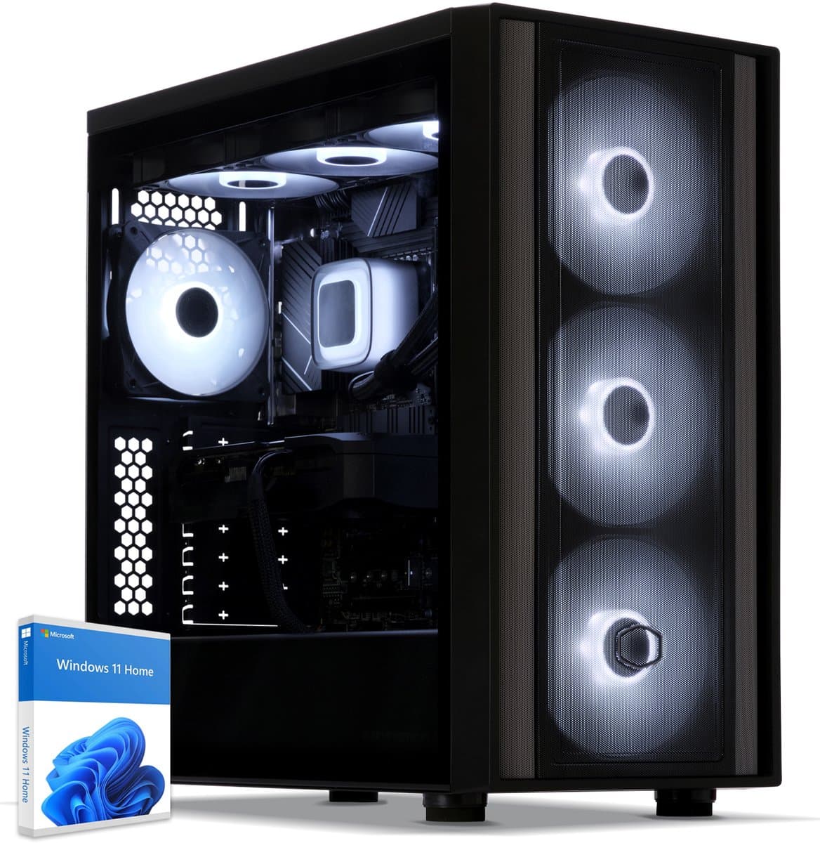 Sedatech Pro Gaming PC Waterkoeling Premium ATX • Intel Core Ultra 7 265KF 20x 3.9GHz • Geforce RTX5090 • 32Gb DDR5 • 2Tb SSD M.2 • WiFi • Bluetooth, USB C 4.0 • Windows 11 • Desktop computer