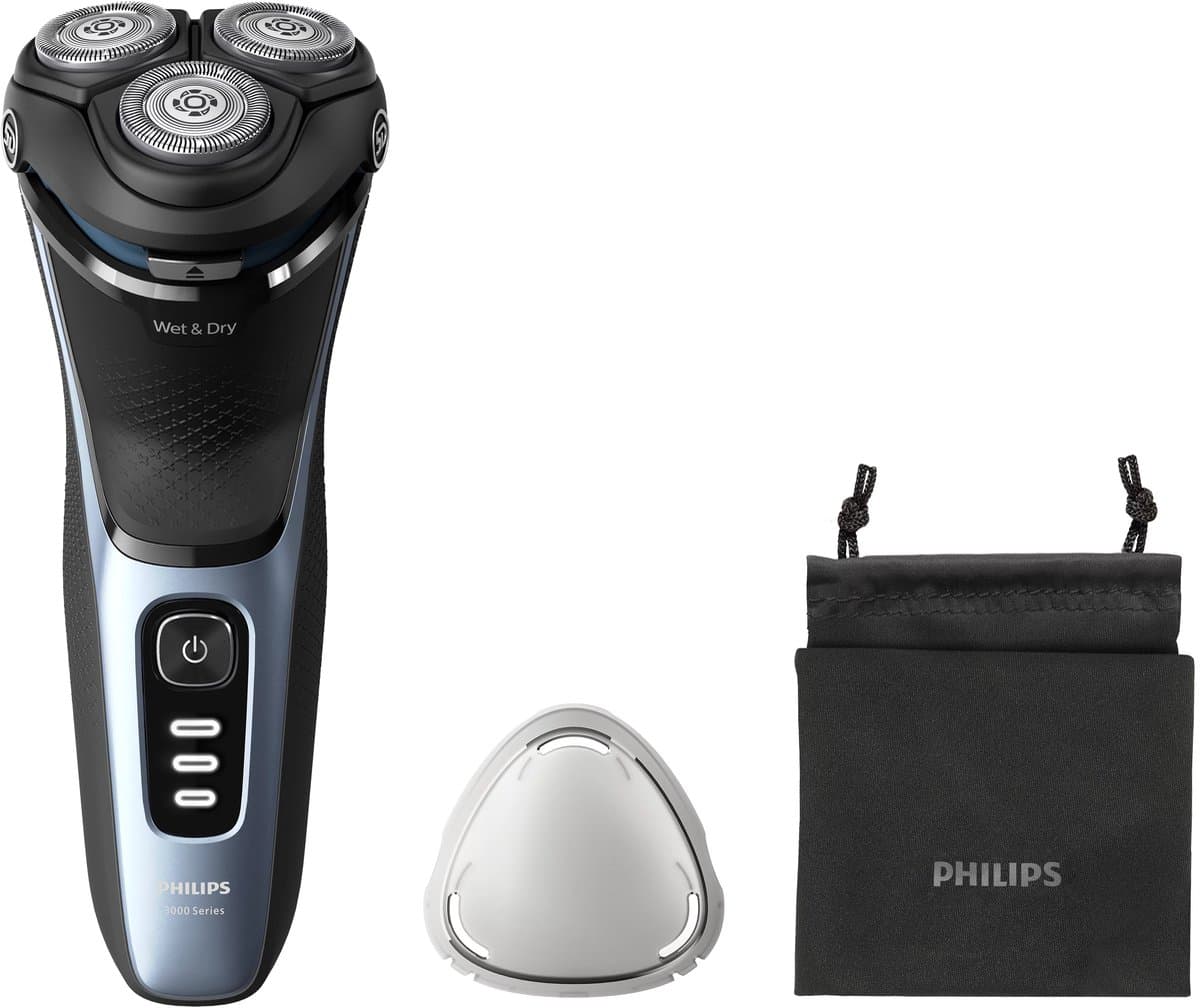 Philips Shaver 3000 Series - Elektrisch Scheerapparaat - Nat en Droog Scheren - Philips S3243/12