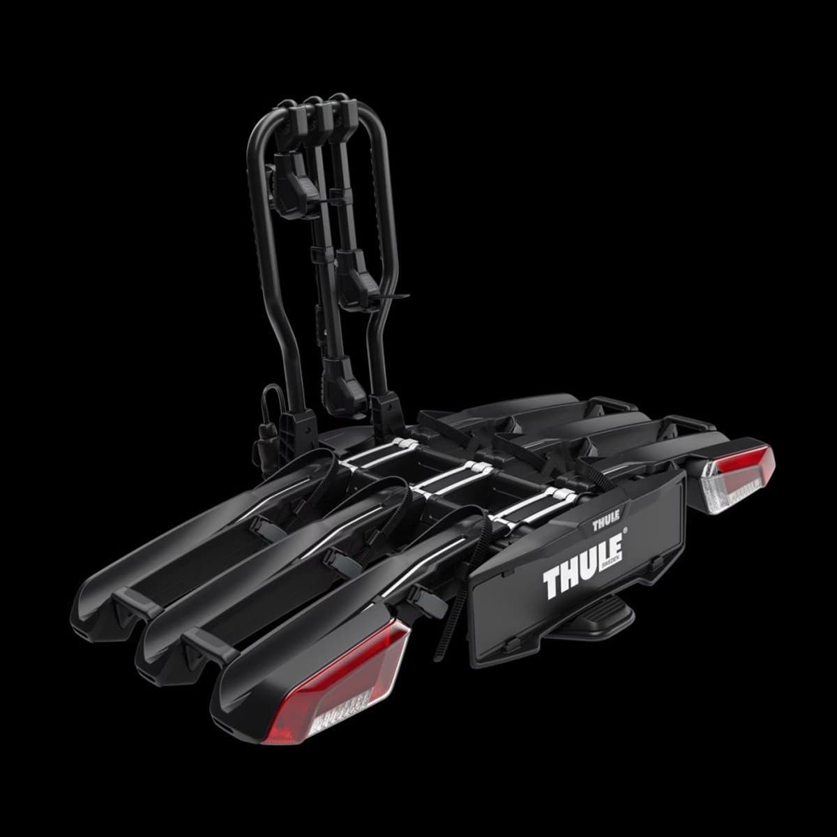 Thule EasyFold 3 - Fietsendrager - Geschikt voor 3 (elektrische) fietsen - Compact Opvouwbaar