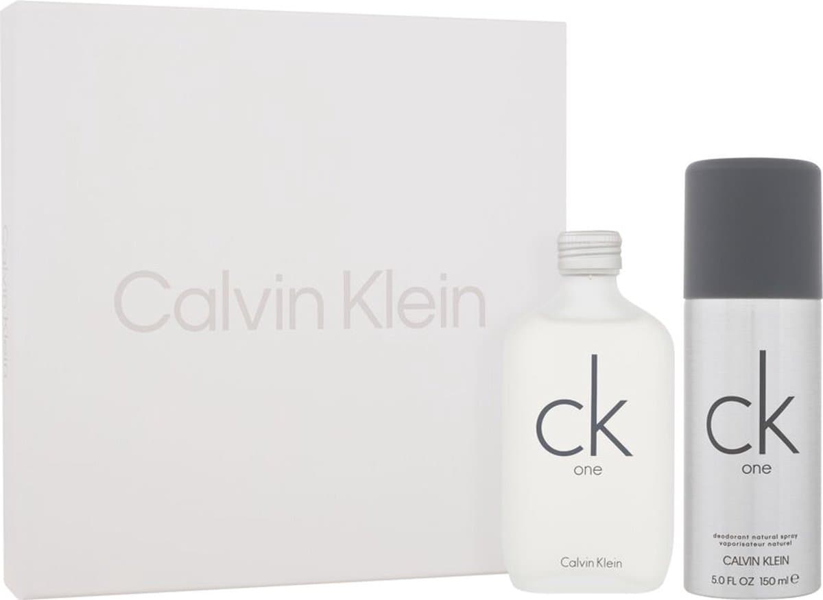 Calvin Klein - CK One Eau de Toilette 100ml + Deodorant Spray 150ml Geschenkset