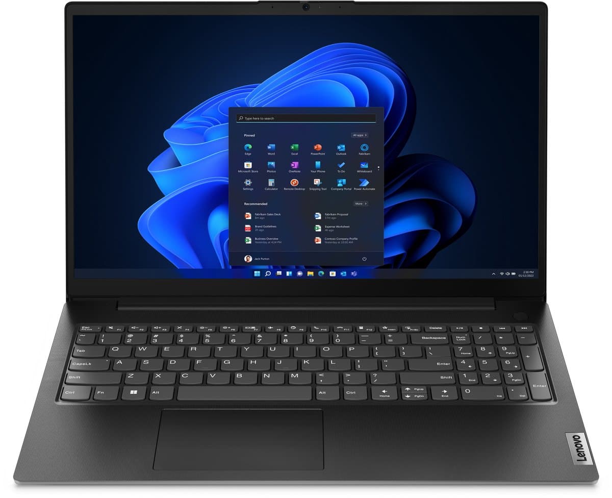 Lenovo V15 G4 - Laptop - 15.6" - Ryzen 5 7520U - 16GB RAM - 512GB M.2 SSD - Windows 11 Pro - QWERTY