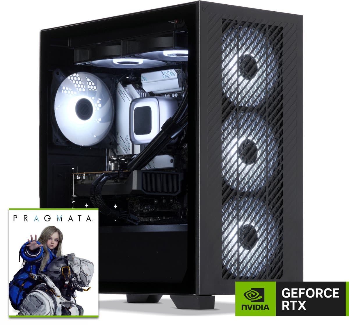 Sedatech Advanced Gaming PC Waterkoeling Tower ATX • AMD Ryzen 7 5700X 8x 3.4GHz • Geforce RTX5070Ti • 32Gb RAM • 1Tb SSD M.2 • WiFi, USB C • Windows 11 • Desktop computer