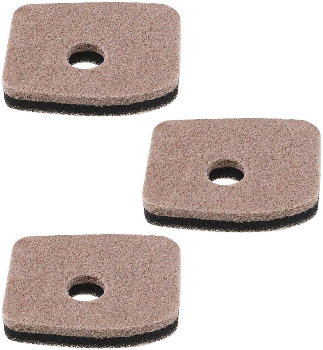 Zeynomax - Luchtfilter - 3 stuks - Vervangingsfilters - Compatibel met Stihl - Spons - Voor bladblazers - OEM-nummer 42411201800 42411404401