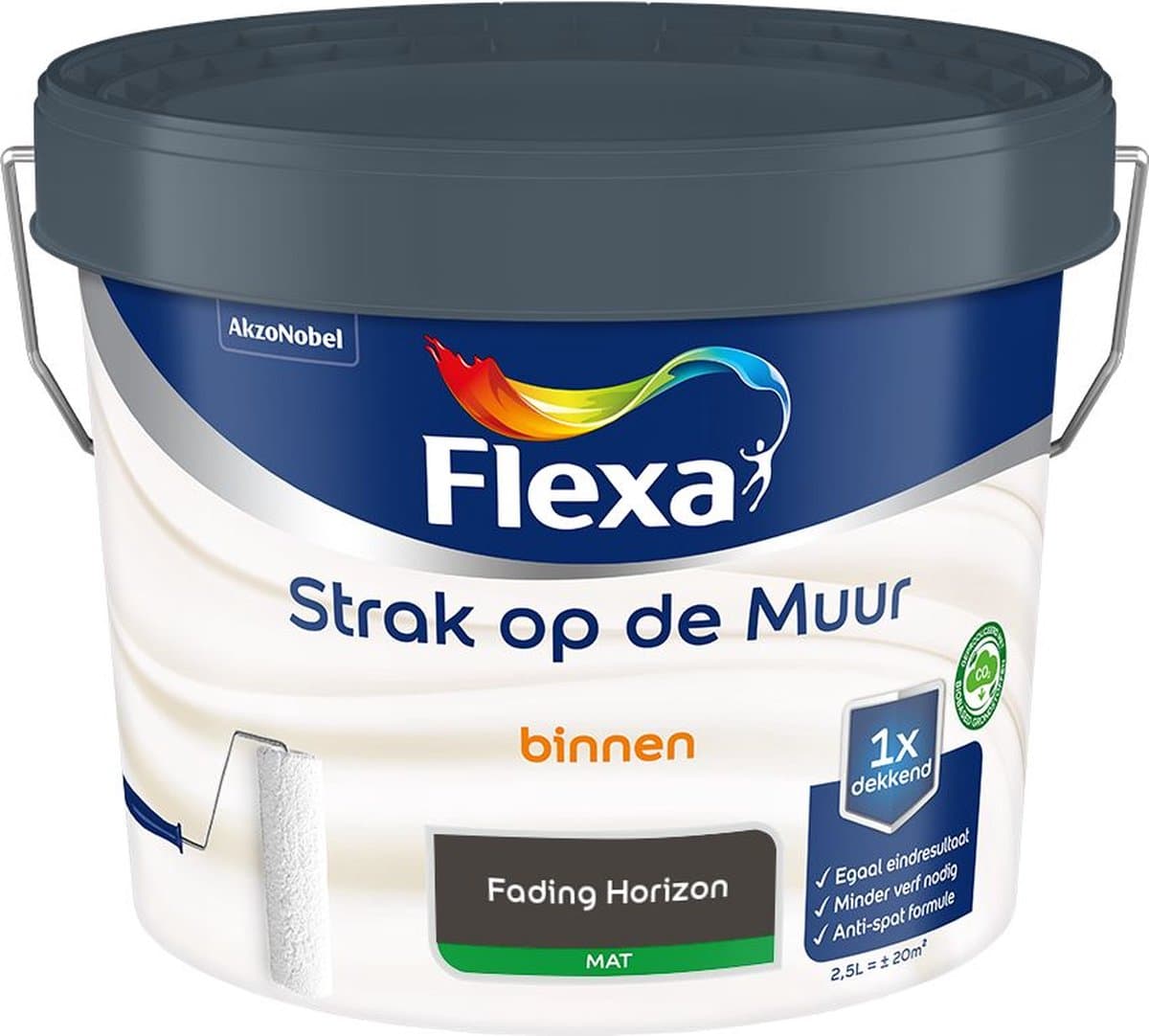 Flexa - Strak Op De Muur Binnen Mat - Fading Horizon - Mengverf - 2,5 L