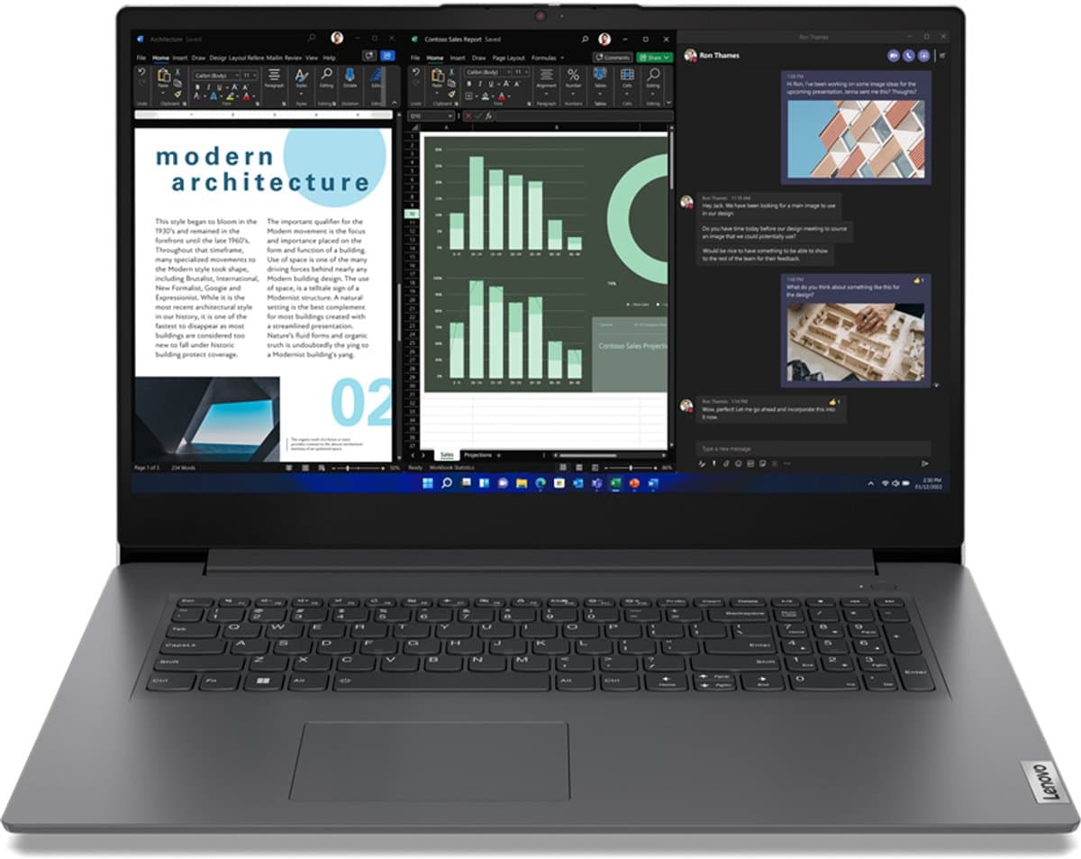 Lenovo V17 G4 IRU - Zakelijke Laptop - 17.3 inch - Core i5 - 16GB/512GB - Windows 11 Pro