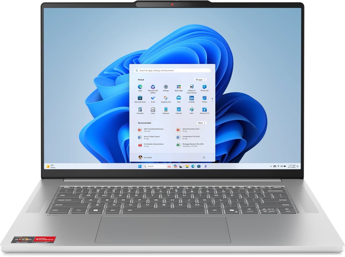 Lenovo IdeaPad Slim 5 15ARP10 - Laptop - 15.1 inch - Ryzen 5 - 16GB/512GB - Quad HD OLED - 165 Hz