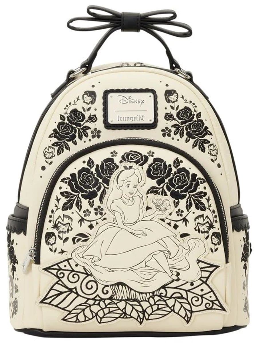 Loungefly Disney Alice in Wonderland Floral Mini Rugzak – Alice – Bloemenprint – Disney Backpack