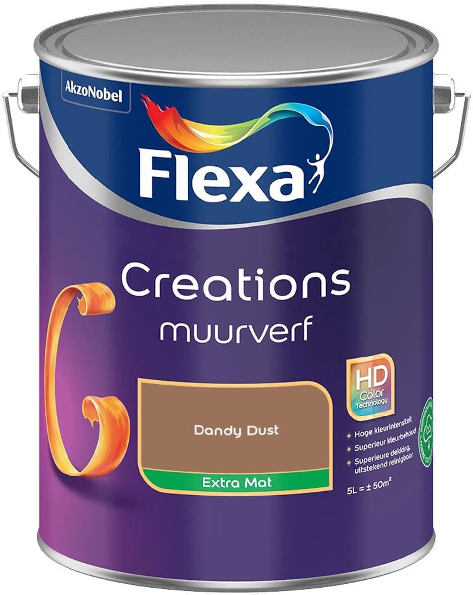Flexa - Creations Muurverf Extra Mat - Dandy Dust - Mengverf - 5 L