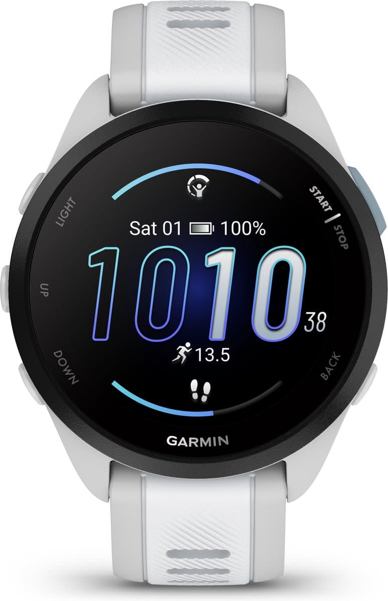 Garmin Forerunner 165 - Hardloophorloge - Mist Grey-Whitestone