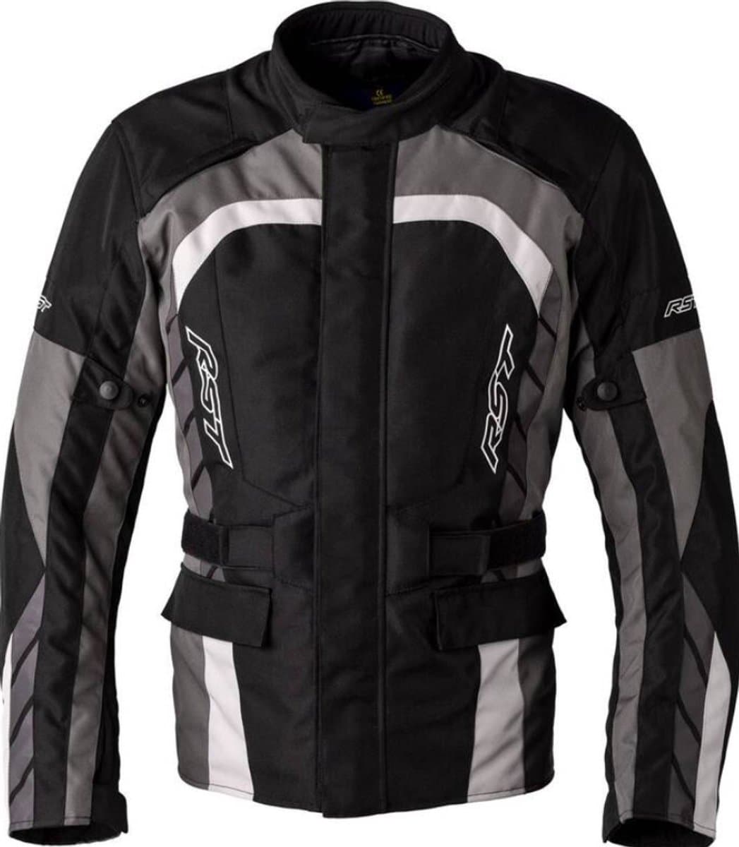 RST Textiel motorjas Alpha 5 CE Textieljas - Zwart/Grijs - Maat S Grijs & Grijs & Zwart S
