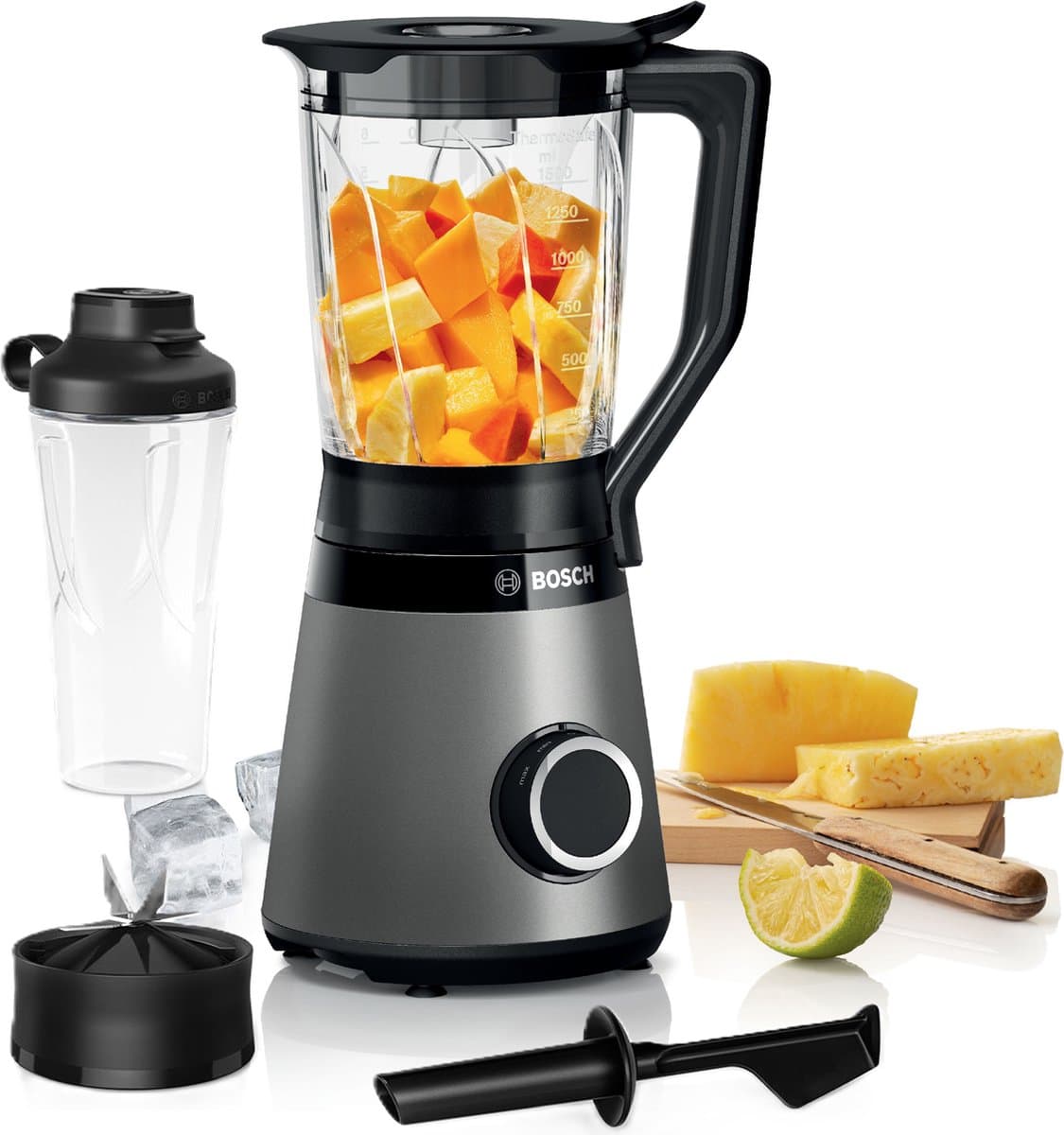 Bosch MMB6174S VitaPower Serie 4 - Blender - Zilver - 1200W