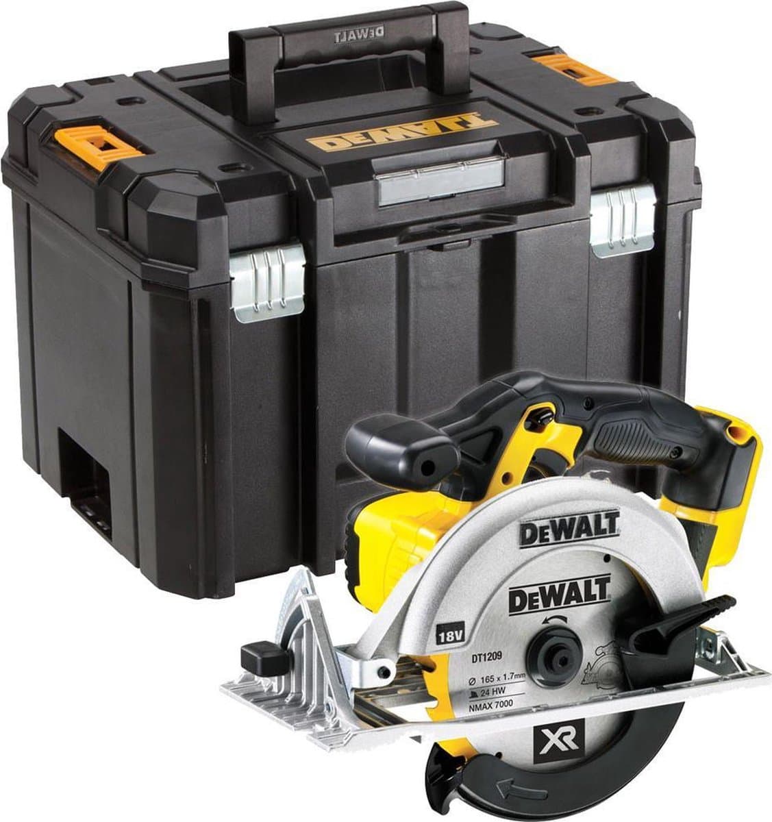 DeWALT DCS391NT Accu Cirkelzaag 18V losse body in TSTAK