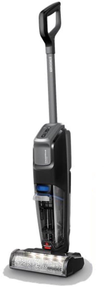BISSELL CrossWave OmniFind Select Draadloze Stofzuiger met Dweilfunctie - Vlekkenreiniger voor Harde Vloeren - Snoerloze Steelstofzuiger - 2 in 1 Vacuum Cleaner met FurFinder LED Headlights - Perfect voor Dierenhaar - 4007N